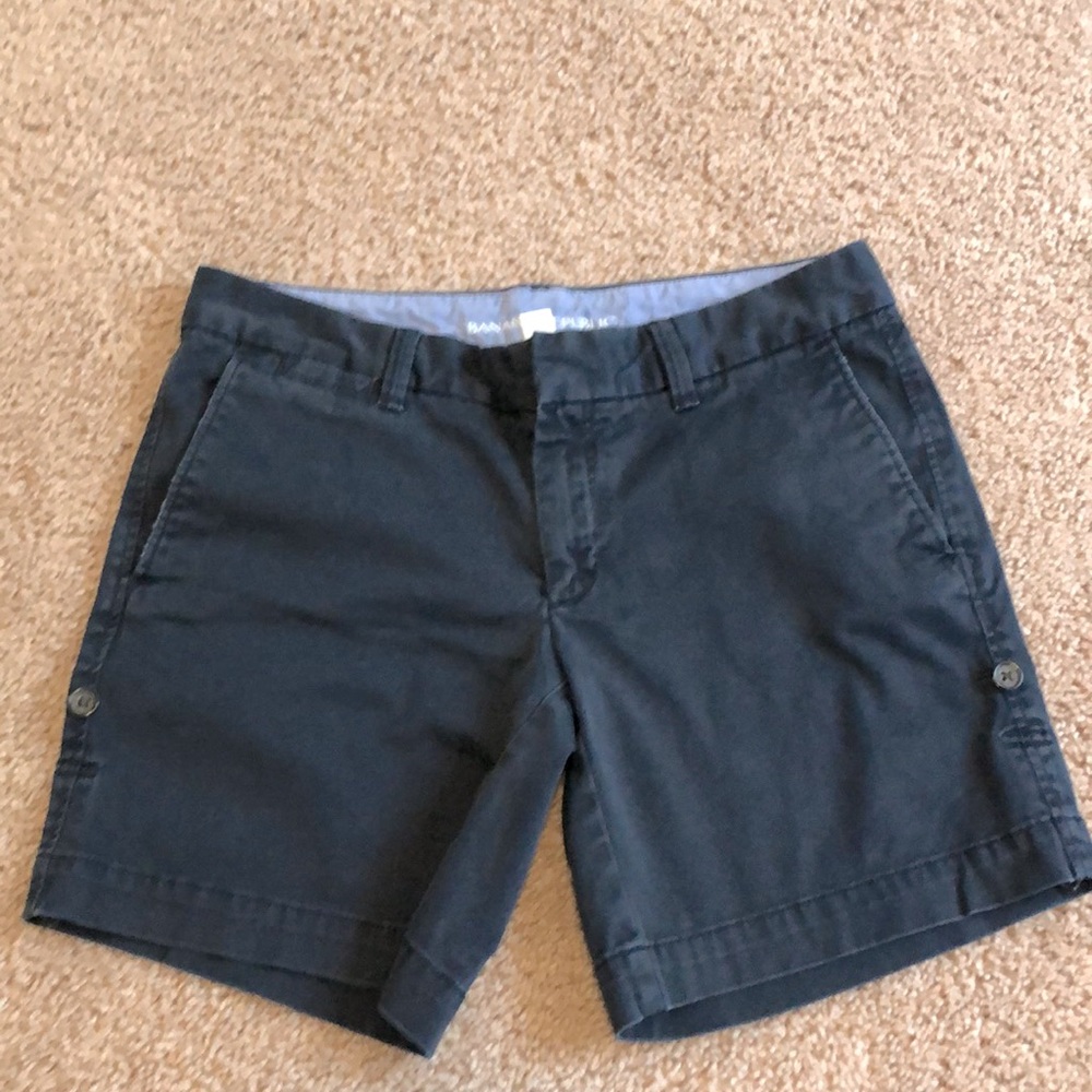 Navy Blue Banana Republic Shorts